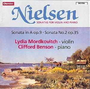 Couverture SONATE VIOLON PIANO LA MAJ.OP.9 / N°2 OP.35 de Carl August NIELSEN