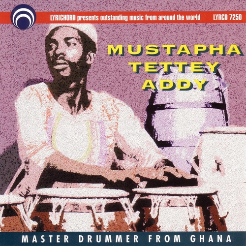 Couverture MASTER DRUMMER FROM GHANA de Mustapha Tettey ADDY