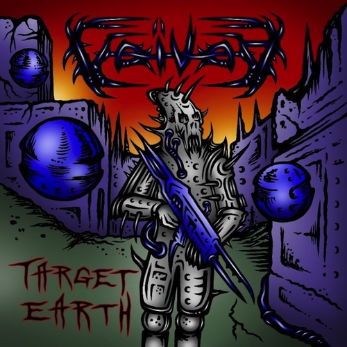 Couverture TARGET EARTH de VOIVOD