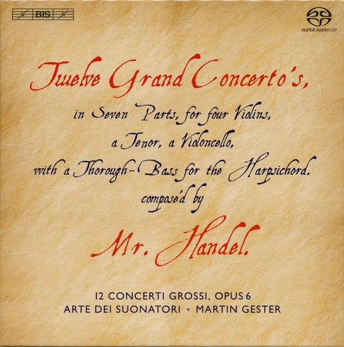 Couverture CONCERTI GROSSI, OPUS 6 (12) de Georg Friedrich HAENDEL