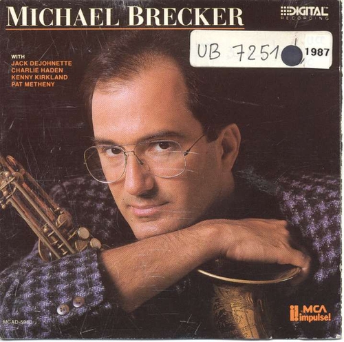 Couverture MICHAEL BRECKER de Michael BRECKER