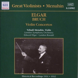 Image du média "CONCERTO VIOLON (+ BRUCH) de Edward [Sir] ELGAR"