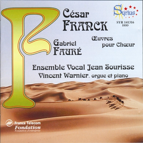 Couverture OEUVRES POUR CHOEUR (+ FAURE) de César FRANCK