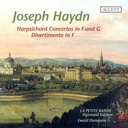 Image du média "CONCERTO CLAVIER HOB.XVIII: 1,4 / DIVERTIMENTO HOB.II: 20 de Joseph [Franz] HAYDN"