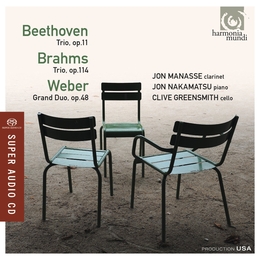 Image du média "TRIO CLAVIER 4 OP.11 (CLARINETTE) (+ BRAHMS, WEBER) de Ludwig van BEETHOVEN"