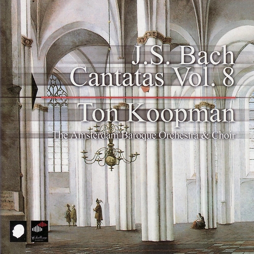 Couverture CANTATE:  40,46,60,64,65,77,81,83,89,89A,90,109,167 (VOL.8) de Johann Sebastian BACH