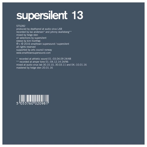 Couverture SUPERSILENT 13 de SUPERSILENT