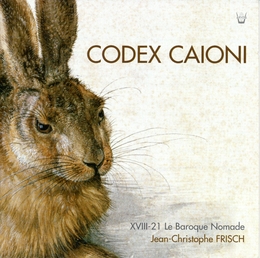 Image du média "CODEX CAIONI (PRAETORIUS-CARISSIMI-CASATI-MUS.TRADITIONNELLE"