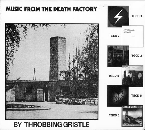 Couverture MUSIC FROM THE DEATH FACTORY (VOLUME 1) de THROBBING GRISTLE