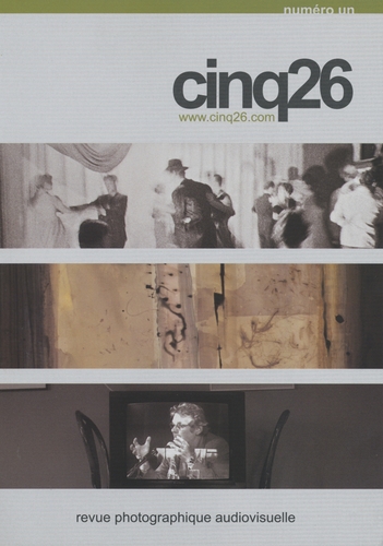 Couverture CINQ26 - REVUE PHOTOGRAPHIQUE AUDIOVISUELLE #01