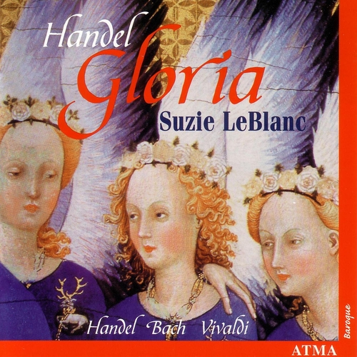 Couverture GLORIA (+ BACH, VIVALDI) de Georg Friedrich HAENDEL