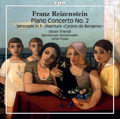 Couverture CONCERTO PIANO 2 / SÉRÉNADE / OUV. CYRANO DE BERGERAC de Franz REIZENSTEIN