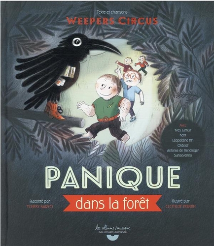 Couverture PANIQUE DANS LA FORÊT de WEEPERS CIRCUS