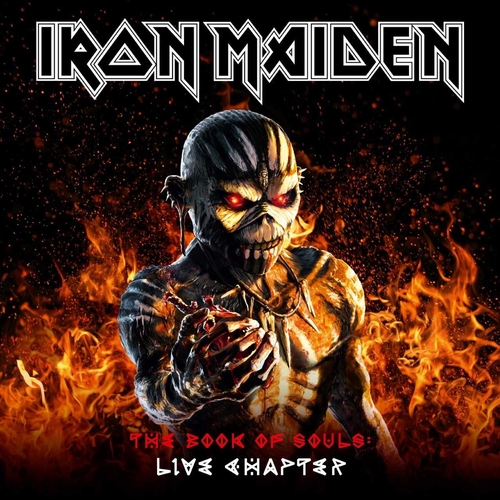 Couverture THE BOOK OF SOULS (LIVE CHAPTER) de IRON MAIDEN