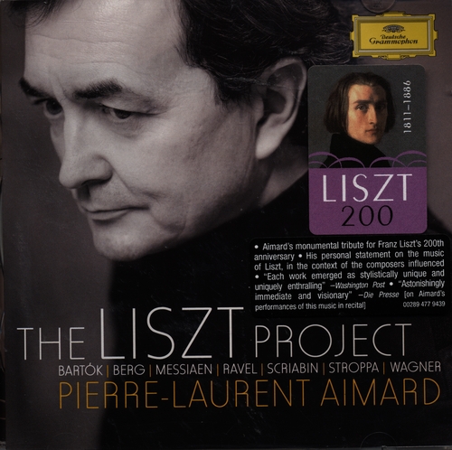 Couverture THE LISZT PROJECT de Franz LISZT