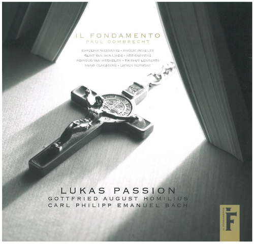 Couverture LUKAS PASSION de Carl Philipp Emanuel BACH