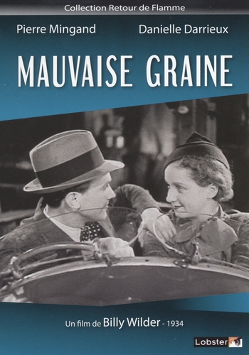 Couverture MAUVAISE GRAINE de Billy WILDER