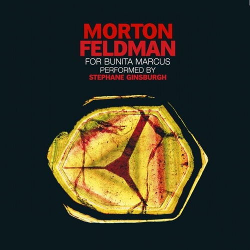 Couverture FOR BUNITA MARCUS de Morton FELDMAN