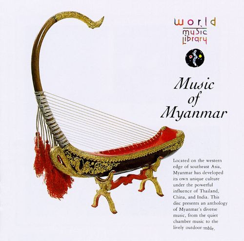 Couverture MUSIC OF MYANMAR