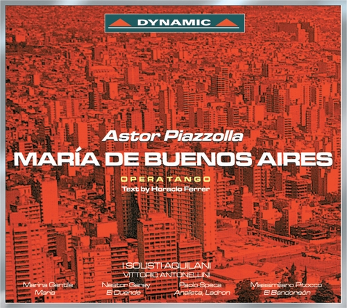 Couverture MARIA DE BUENOS AIRES de Astor PIAZZOLLA