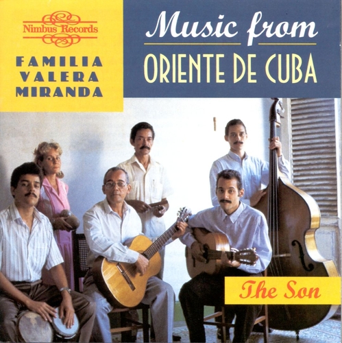 Couverture MUSIC FROM ORIENTE DE CUBA de FAMILIA VALERA MIRANDA