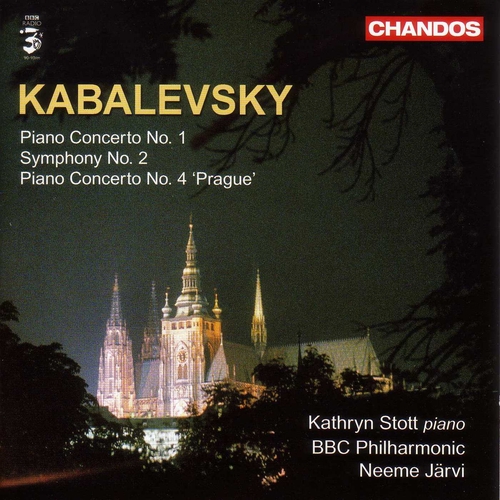 Couverture CONCERTO PIANO 1,4 / SYMPHONIE 2 de Dmitry Borisovich KABALEVSKY