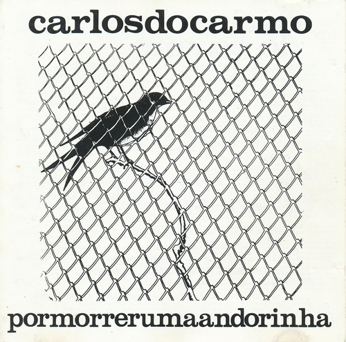 Couverture POR MORRER UMA ANDORINHA de Carlos do CARMO