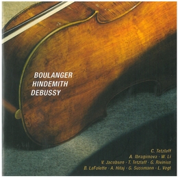 Image du média "BOULANGER, HINDEMITH, DEBUSSY"