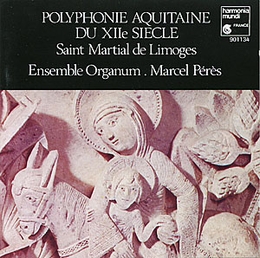 Image du média "POLYPHONIE AQUITAINE DU XII. SIECLE (ST.MARTIAL DE LIMOGES)"