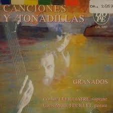 Couverture CANCIONES Y TONADILLAS