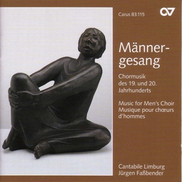 Image du média "MÄNNERGESANG - CHORMUSIK DES 19. UND 20. JAHRHUNDERTS"