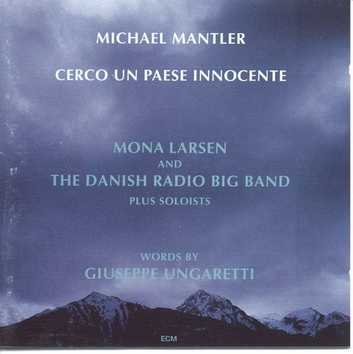 Couverture CERCO UN PAESE INNOCENTE de Michael MANTLER