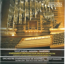 Image du média "SYMPHONIE 3 "ORGUE" (+ MOUSSA/ + SAARIAHO) de Camille SAINT-SAËNS"