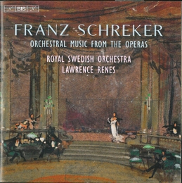 Image du média "ORCHESTRAL MUSIC FROM THE OPERAS de Franz SCHREKER"