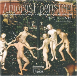 Image du média "AMOROSI PENSIERI (MONTE/ GUYOT/ VAET/ REGNART)"