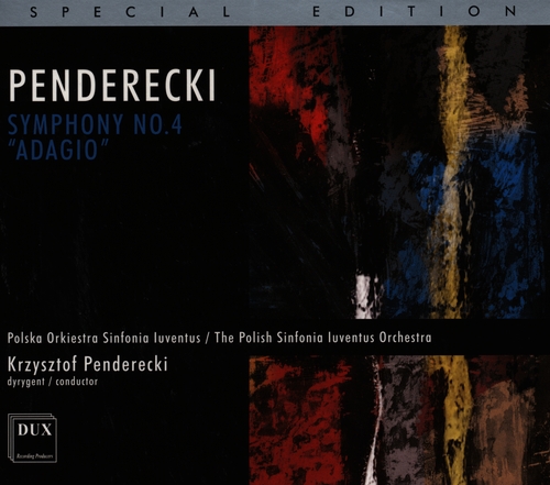 Couverture SYMPHONIE 4 de Krzysztof PENDERECKI