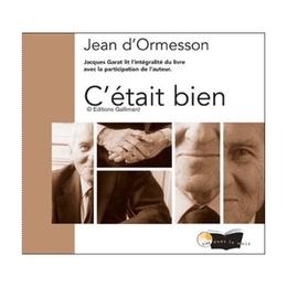 Image du média "C'ÉTAIT BIEN de Jean d' ORMESSON"