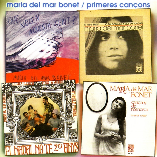 Couverture PRIMERES CANÇONS de Maria DEL MAR BONET