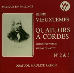 Image du média "QUATUORS CORDES 2,3 de Henri VIEUXTEMPS"