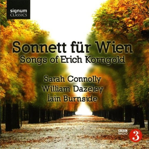 Couverture LIEDER - SONNETT FÜR WIEN de Erich Wolfgang KORNGOLD