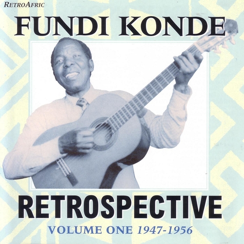 Couverture RETROSPECTIVE VOL. 1 (1947-56) de Fundi KONDE