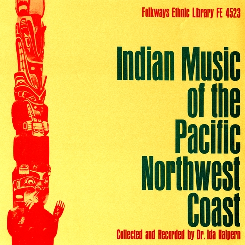 Couverture INDIAN MUSIC OF THE PACIFIC NORTHWEST COAST