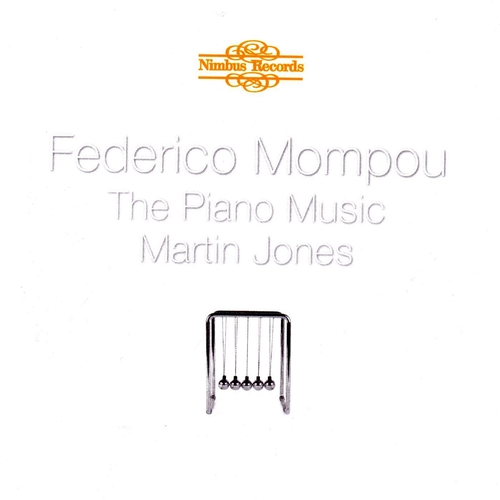 Couverture PIANO MUSIC de Federico MOMPOU