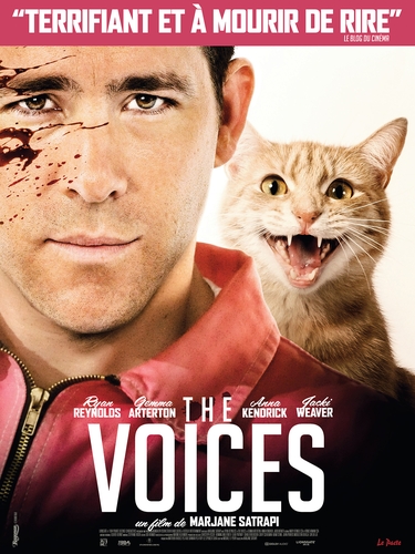 Couverture THE VOICES de Marjane SATRAPI