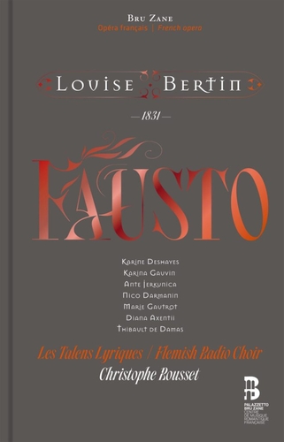 Couverture FAUSTO de Louise-Angelique BERTIN