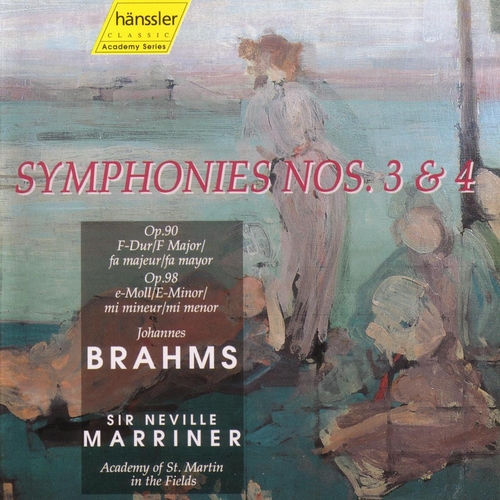 Couverture SYMPHONIE 3,4 de Johannes BRAHMS