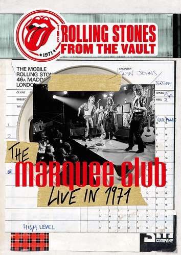 Couverture FROM THE VAULT (THE MARQUEE CLUB LIVE IN 1971) de THE ROLLING STONES