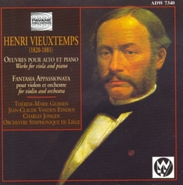 Image du média "OEUVRES POUR ALTO ET PIANO / FANTASIA APPASSIONATA de Henri VIEUXTEMPS"