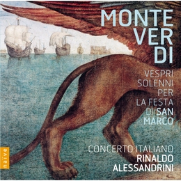 Image du média "VESPRI SOLEMNI PER LA FESTA DI SAN MARCO (+ UN DVD BONUS) de Claudio MONTEVERDI"