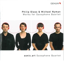 Image du média "WORKS FOR SAXOPHONE QUARTET (+ NYMAN) de Philip GLASS"